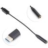 3.5mm TRRS To TypeC Adapter Cable Audio Converter Braid Cable for TypeC Port Phone