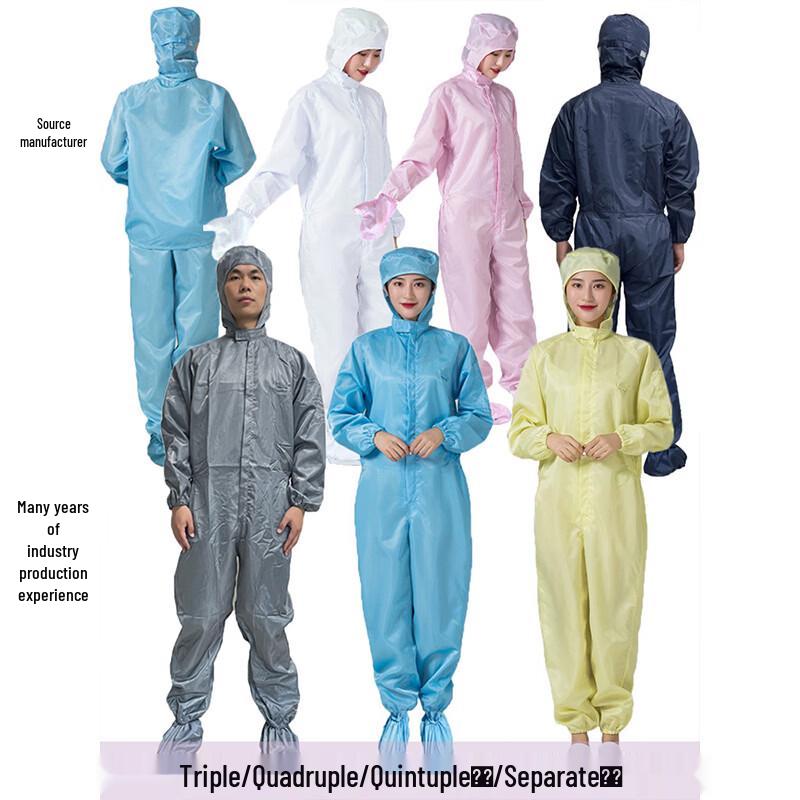 Anti-static High-Temperature Resistant Cleanroom Suit