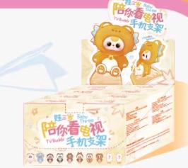 Официальная серия blind box 'Baby Three TV Buddy And Phone Stand' Складная подставка для телефона на стол Настольное украшение Подарок-сюрприз