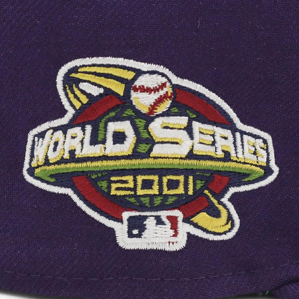 NEW ERA Cap 59FIFTY MLB Side Patch Arizona Diamondbacks Deep Purple 7 5950SB MLB WORLD SERIES ARIDIACO DPPL 5/8