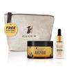Pilgrim 24K Gold Facial Kit | Dewy Glass Skin Finish | Набор для лица для сияющего вида | 24K Gold Face Mask Pack 50gm | 24K Gold Serum 20ml