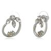 Estele 24KT Brass Sproutling Bud Stud Earrings for Girls, Gold