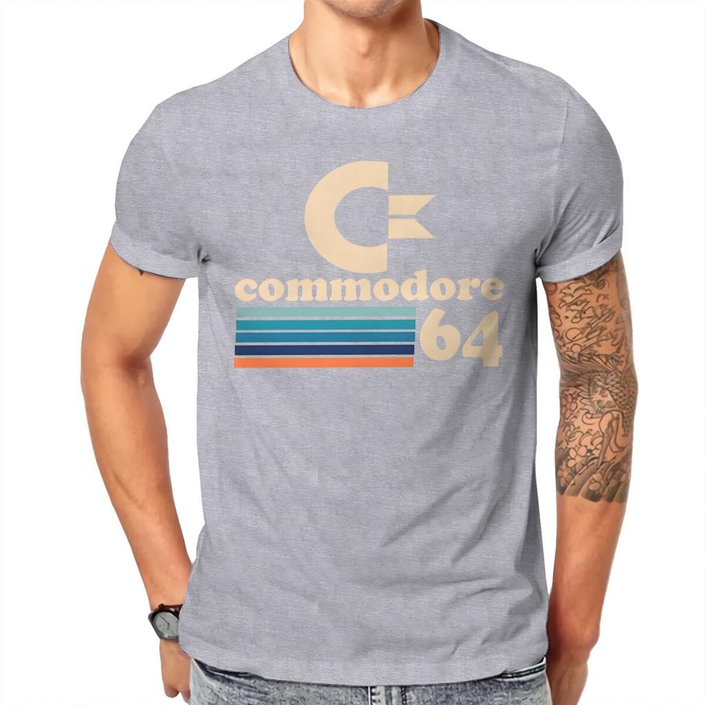 Commodore 64 Computers T Shirt Homme Unisexs Tshirt Cotton Unisex Clothing