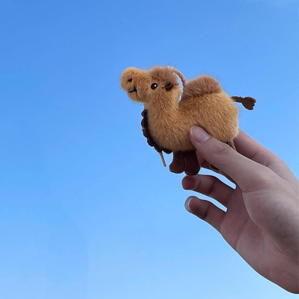 Подвеска в виде слона с глазами животного, мягкая мультяшная сумка, очаровательная плюшевая кукла, брелок, подарок