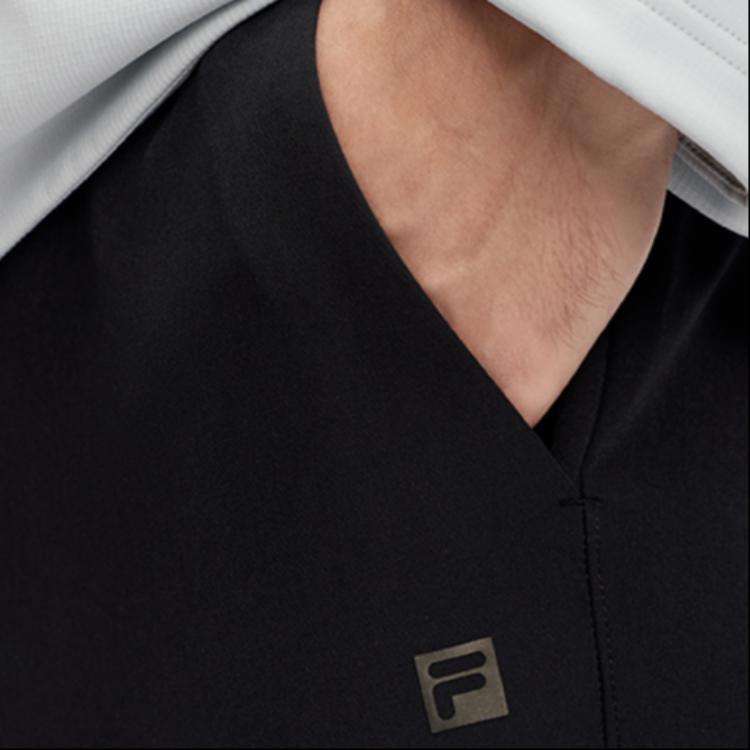 Новая повседневная спортивная одежда FILA для мужчин, цвет «угольно-черный» A11M447202F-BK+A11M411806F-BK
