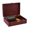 Vintage Wooden Jewelry Storage Box Retro Antique Living Goods Organizer Gift Case