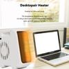 1800w Portable Fan Heater Silent Overheat Protective Electric Heater For Bedroom Living Room Office