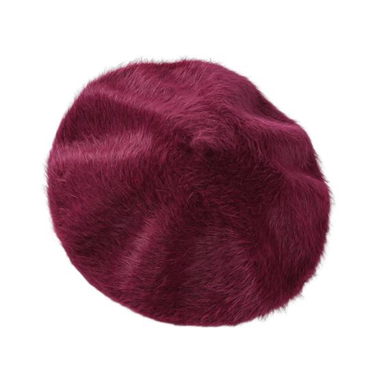 Женская шляпа художника однотонная восьмиугольная с куполообразной тульей берет осень зима теплая плюшевая шляпа модные аксессуары