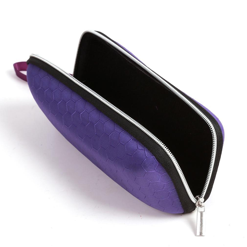 Красочный чехол для солнцезащитных очков для женщин, коробка для очков с ремешком на молнии, футляры для очков для мужчин