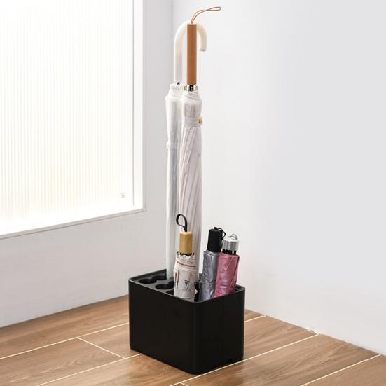 Подставка для зонта со съемным капельным отделением Tay10, прочная складная длинная стойка для зонта для прихожей и дома, офиса, органайзера