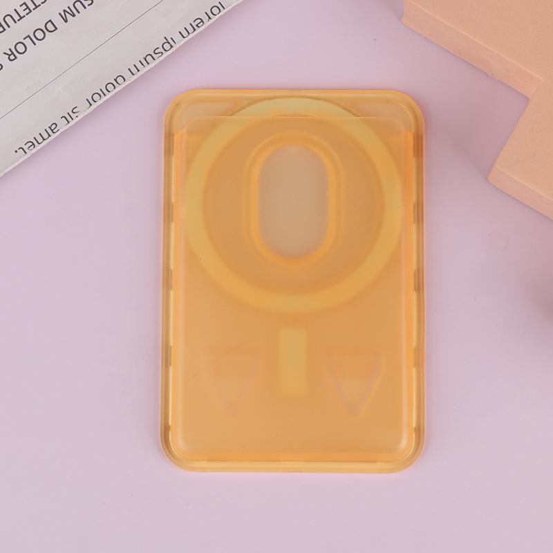 Для Magsafe Кошелек-картхолдер с ремешком Прозрачный магнитный чехол-кошелек Аксессуары Magsafe Магнитные картхолдеры