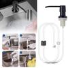 1 м удлинительная трубка для дозатора мыла для кухонной раковины, насос для дозатора жидкого мыла, головка из нержавеющей стали, ручной пресс-диспенсер J5X7