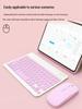Silent Rechargeable Bluetooth Keyboard & Mouse Set for Tablets, iPads, Laptops & Office Use