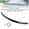 Gloss Black Rear Boot Spoiler For Mercedes-Benz S-Class W223 2021-2025