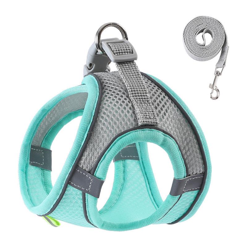 Pet Chest and Back Straps, Vest Style Dog Leash, Reflective Dog Leash, Cat Leash, Dog Chain, Dog Leash