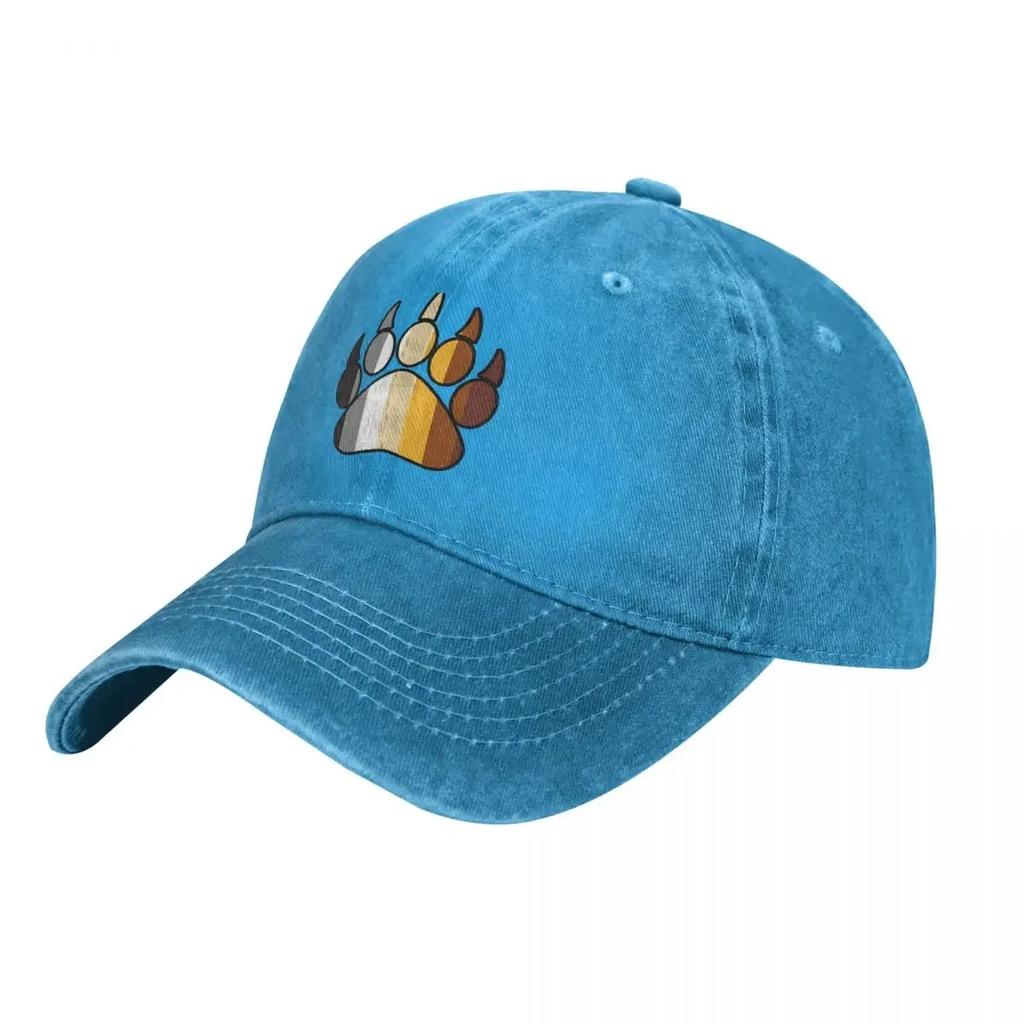 Bear Pride Paw Baseball Cap Gay Days Outdoor Sport Trucker Hat Summer Hot Sale Unisex Fitted Print Baseball Caps