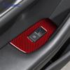 Настоящее Мягкое Углеродное Волокно Для Mazda 3 BP Axela 2019 2020 2021 2022 2023 2024 2025 Автомобильная Накладка-Наклейка на Панель Рамки Подъемника Задней Дверной Окны