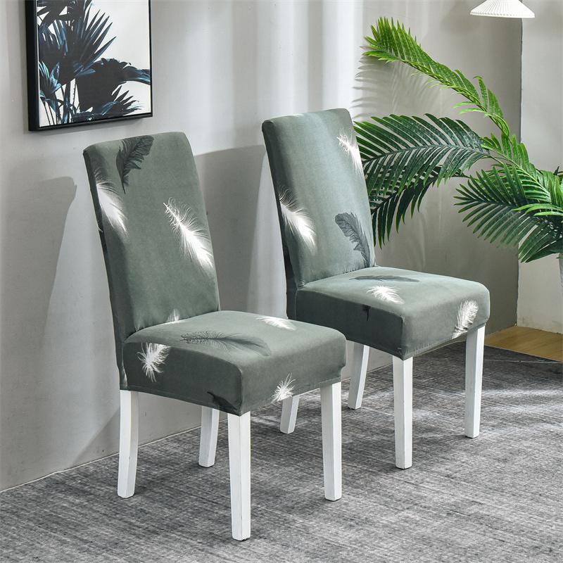 Набор чехлов на стулья из 1/2/4/6 шт., Чехлы-накидки на стулья Парсон для столовой, Съемный чехол для кухонного стула для Эл и Церемонии