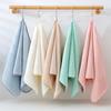 Japanese Coral Fleece Towel Honeycomb Waffle Pineapple Grid Towel Simple Solid Color Soft Skin-friendly Absorbent Cotton Face Towel