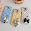 Luxury Bow Strap Leather Phone case for iPhone 17 16 Pro Max for 15 Pro Max in Stock Free Shipping Mobile Phone Accessories