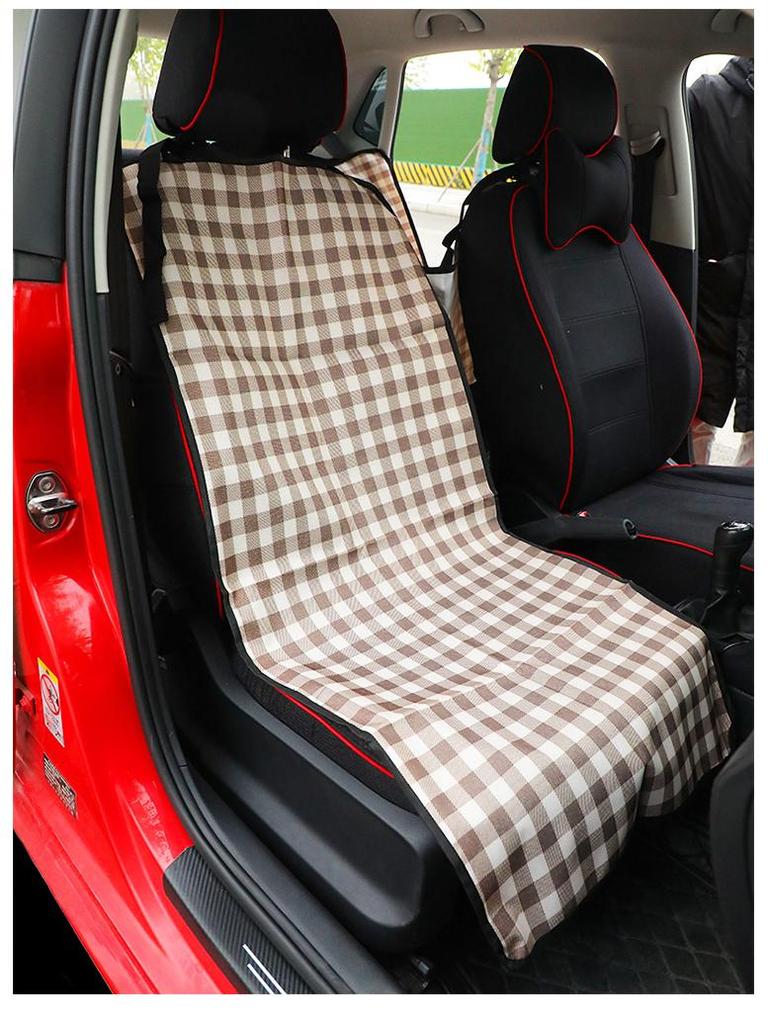Waterproof Pet Car Seat Protector - Anti-Scratch Mat for Dogs and Cats