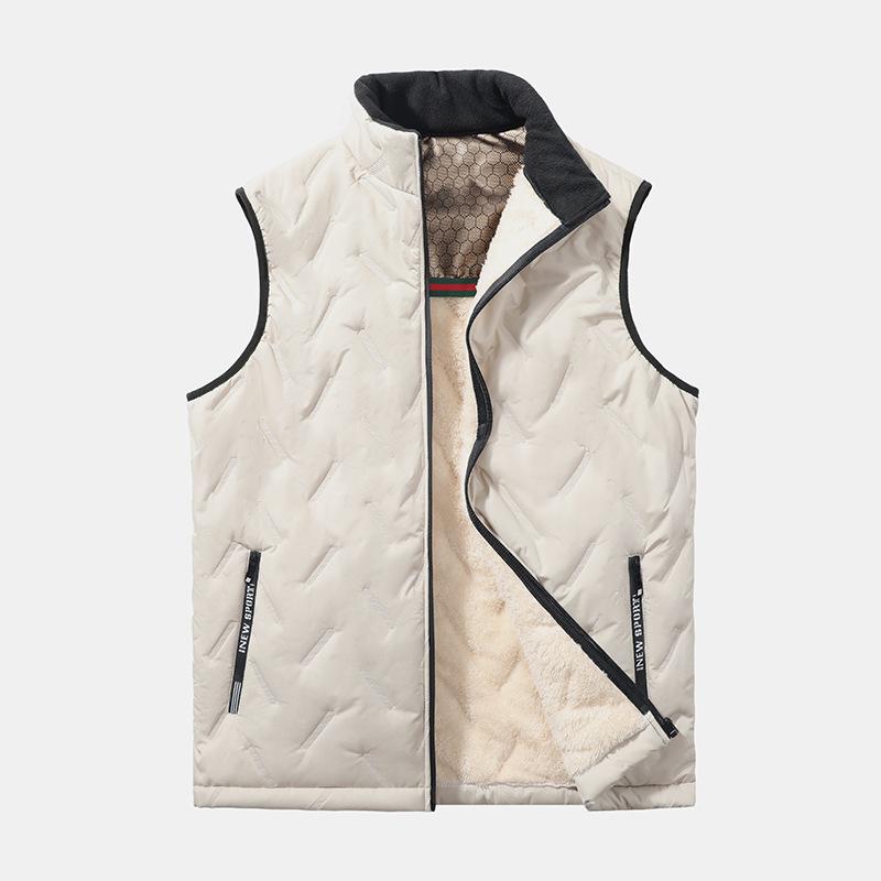 Зимняя мужская куртка-пуховик Oversized Plus Velvet, ветровка, куртка без рукавов для активного отдыха, жилет для мужчин