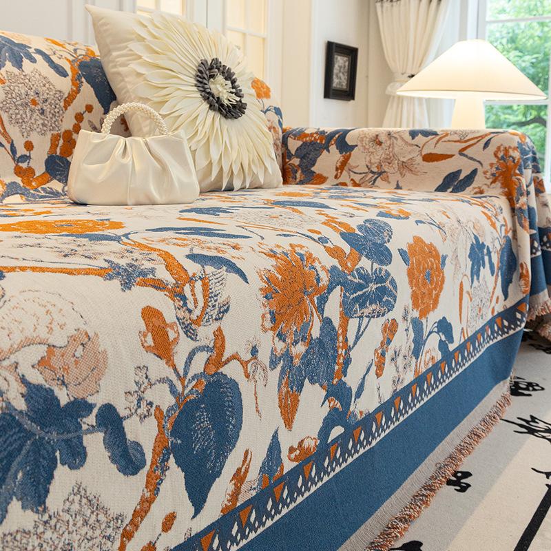 Полотенце для дивана из шенилла Four Seasons Universal All-inclusive для гостиной, чехол для дивана с защитой от царапин от кошек, роскошное одеяло для дивана