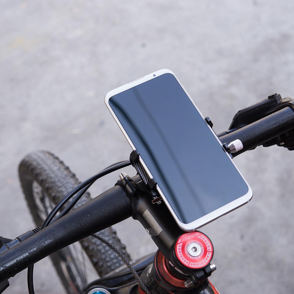Велосипедный держатель для телефона GPS-навигация Руль велосипеда Стенд Крепление Мотоцикл Крепление для мобильного телефона с кронштейном из алюминиевого сплава