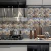 Self-adhesive 3D Stereo Wall Stickers Waterproof Brick Design Backsplash Wall Decals Moisture-proof Oil Proof