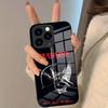 Чехол для телефона Blasphemy Band для IPhone 17 Pro Max 16 15 14 Pro Max 13 11 Plus Стеклянная крышка