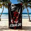 Cristiano Ronaldo Beach Towel High Absorbency Quickdry Comfortable Lightweight Perfect For Traveling Yoga Camping And Swimming