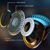 Автомобильный освежитель воздуха на солнечной энергии, роторный ароматический диффузор с парковочным номером телефона, аксессуары для салона автомобиля, диффузные эфирные масла