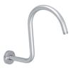 Shower Arm S Shape Gooseneck Stainless Steel Shower Head Extension Arm Bathroom NPT Shower Head Arm