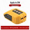 DEWALT Dewei USB Conversion Connector for 10.8/18V Lithium Battery Charging.