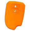 IKT Smart Key Silicone Cover for Toyota Cars, 2 Buttons, Orange/HiAce/Regius Ace, Etc. Specially