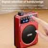 Мини Цифровое FM Радио HD Дисплей 76-108 МГц Радио Беспроводной Bluetooth 5.3 Динамик Портативный Усилитель Голоса с Слотом для TF-карты USB