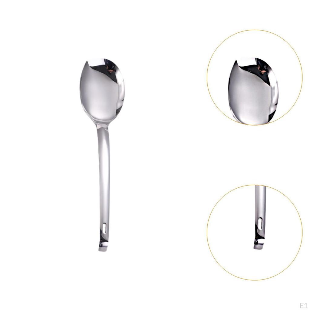 Сервировочная ложка с длинной ручкой для кейтеринга и мероприятий