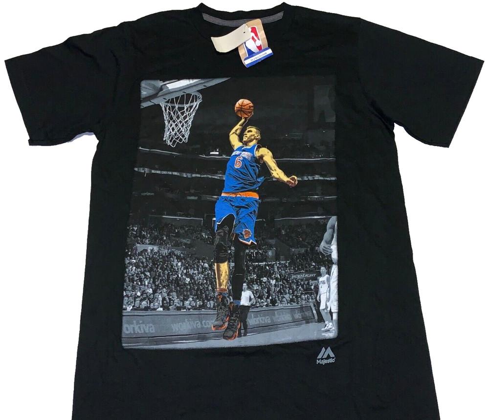 Редкий! Винтажная футболка Кристапса Порзингиса New York Knicks с данком Новая! Новая с биркой, маленький размер, унисекс футболка