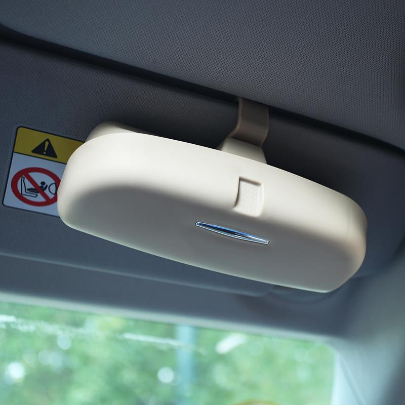 Автомобильные аксессуары Футляр для очков Держатель для солнцезащитных очков на солнцезащитном козырьке автомобиля Транспортное средство для Toyota Corolla CHR C-HR Rav4 Avensis Prius Yaris Prado