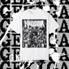 Двусторонняя футболка от тошноты Crust Punk Axegrinder Disrupt His Hero Is Gone Totalitar