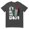Palestine Flag Its In My Dna Palestinian Fingerprint Flag Tshirt
