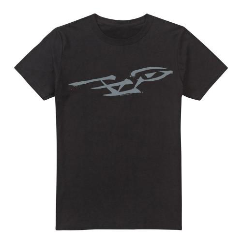 Star Trek Mens Bushwork Enterprise T-Shirt