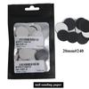 Black Sanding Paper Dics For Manicure Pedicure Nail Polishing Foot Callus File Replacement Sandpaper