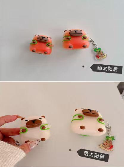 1011 new cute cartoon pattern for AirPods Pro1 apple bluetooth headset case protective cover cute