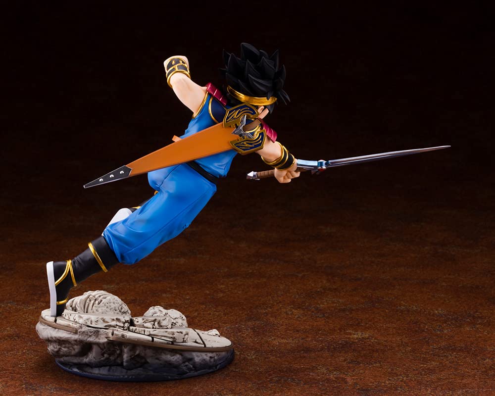 ARTFX J Dragon Quest Adventure Dai scale PVC окрашенная готовая фигурка PP903 Dai's 1/8