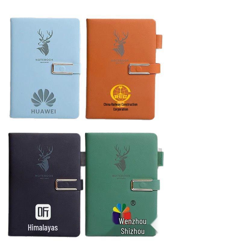 Personalized A5 Business Notebook with Logo - Thick Notebook for Office, Meetings, and Diary Use