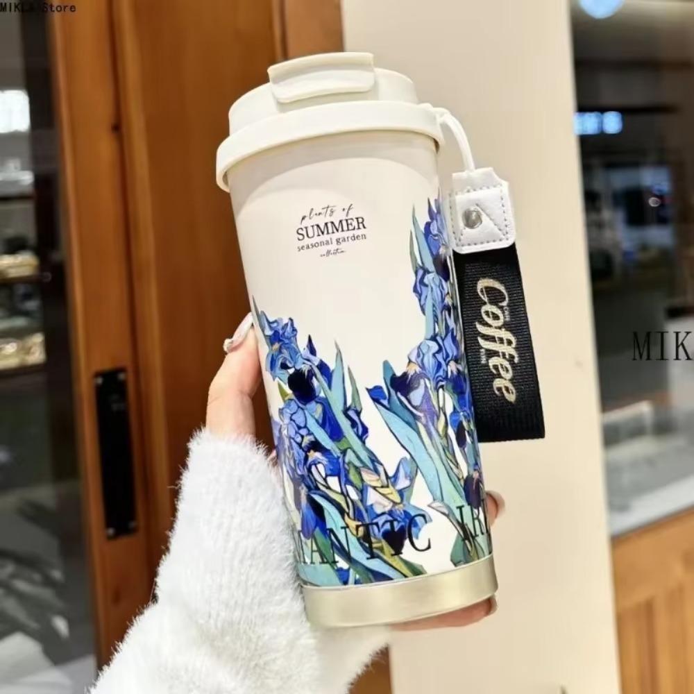 530ml Thermal Cup Double-layer American Coffee Mug New Insulated Cup  Drinkware