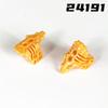 Свинка Радуга MOC 24191 Bionicle Броня Объединитель с 2 отверстиями для штифтов Высокотехнологичные Строительные Кирпичики Конструктор Коллекция Оптом Модульные Игрушки