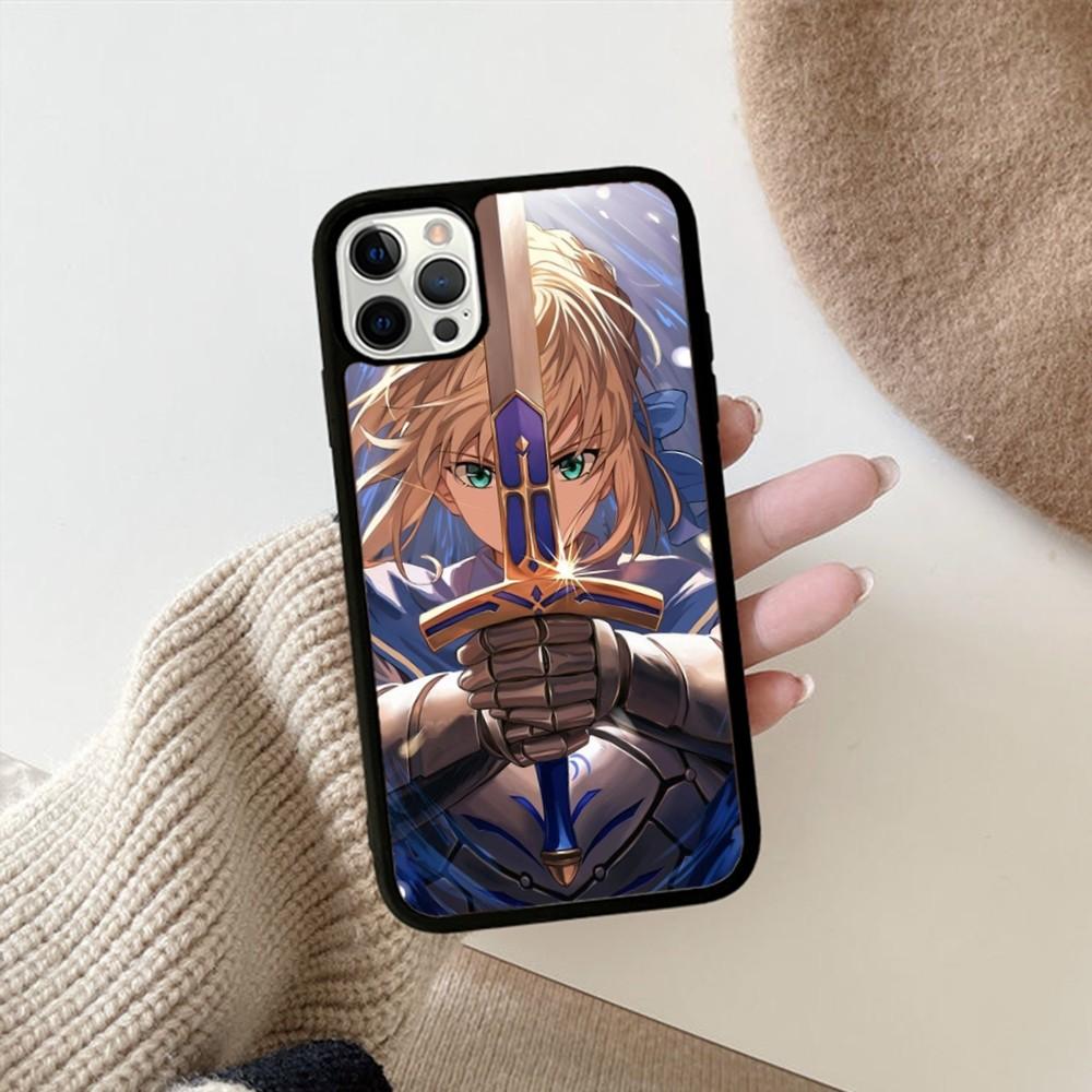 Чехол для телефона Anime fate zero из силикона PC+TPU для iPhone 14 11 12 13 Pro Max 8 7 6 Plus X XR Hard Fundas