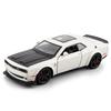 1:32 Dodge Challenger Hellcat Redeye Металлический Литой Модель Автомобиля Красный Глаз Высокая Симуляция Коллекционная Детская Игрушечная Машина Звук и Свет